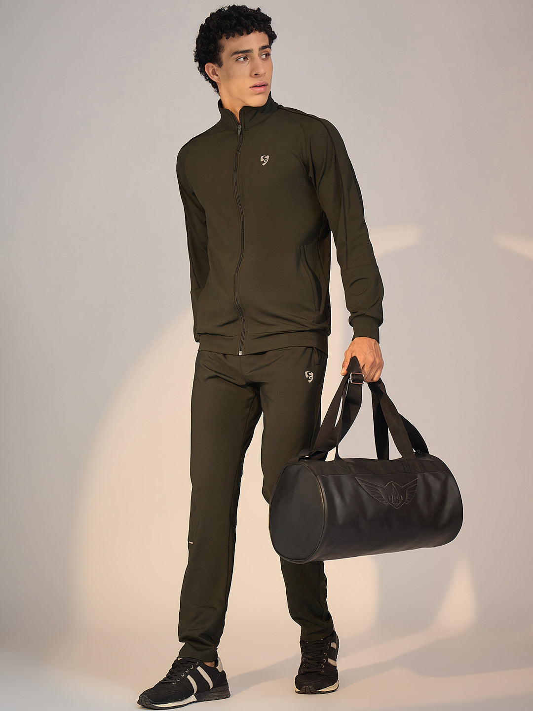 JACKET MEN SG H3MJ8242 OLIVE/BLACK