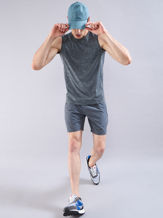 SG Men's T-Vest Melange Grey