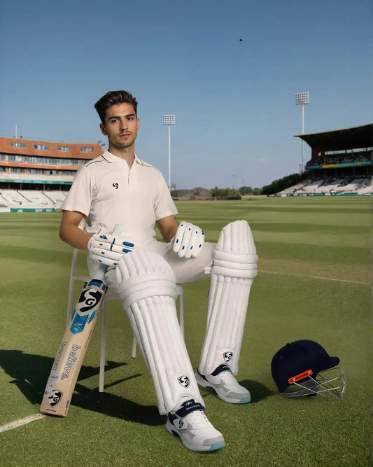 SG Shield Half Sleeve Combo Cricket Whites