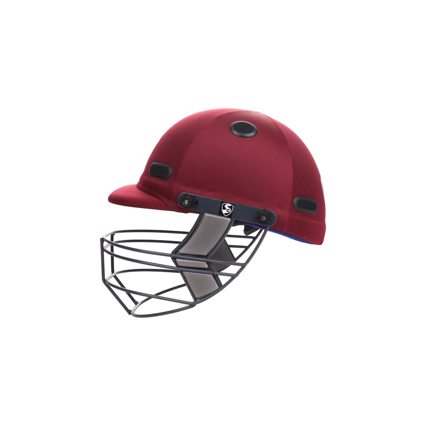 SG Acetech Coloured Cricket Helmet (Maroon)