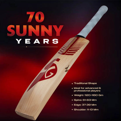 SG 70 Sunny Years English Willow Cricket Bat