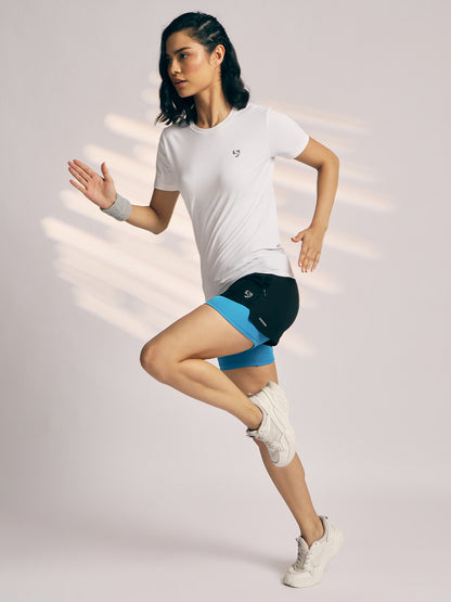 T-SHIRT WOMEN SG H3WT8261 WHITE