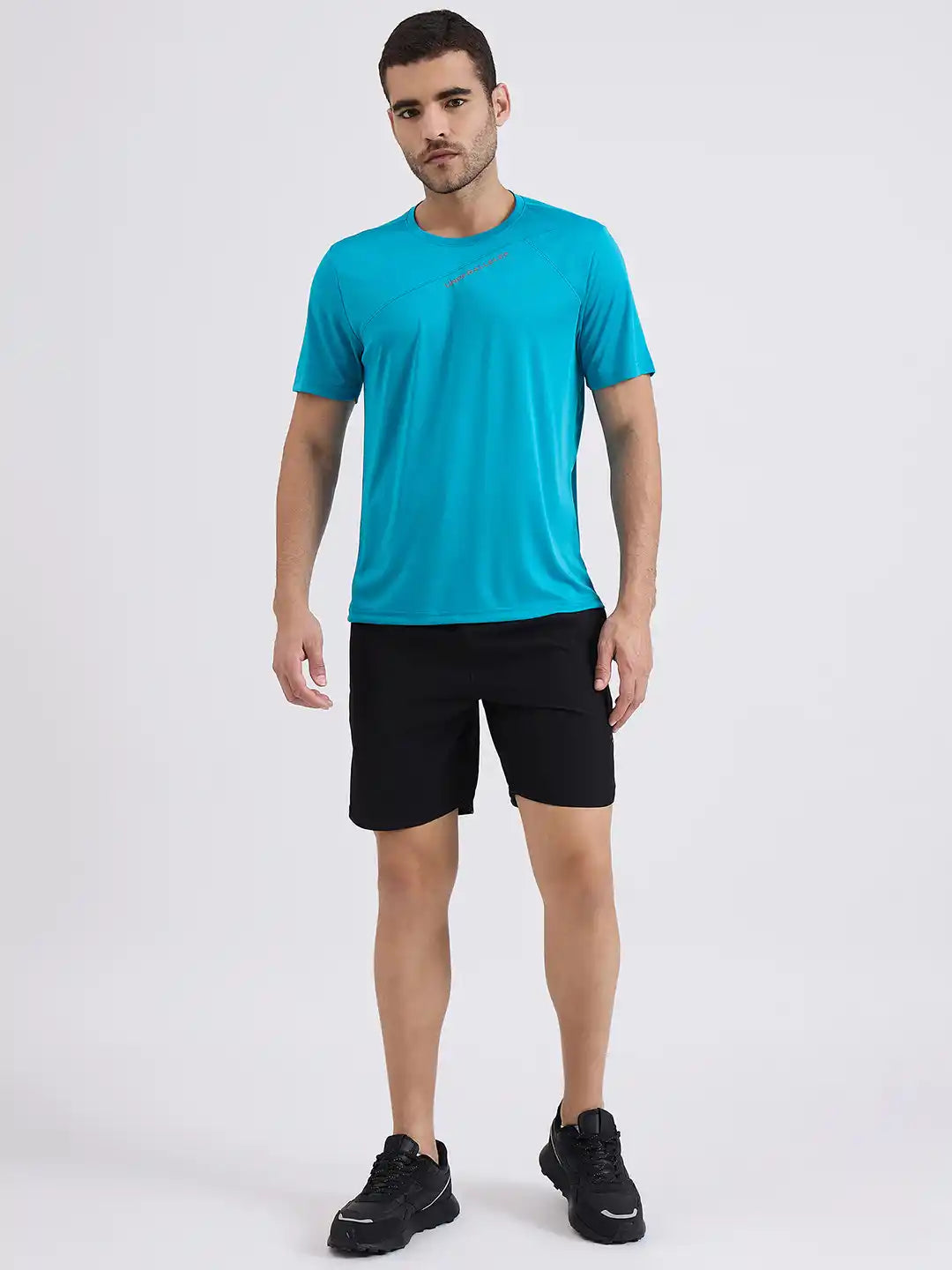 SG H2MS83951 Men Black/Fluro Shorts