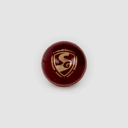 SG Test Red Leather Cricket Ball