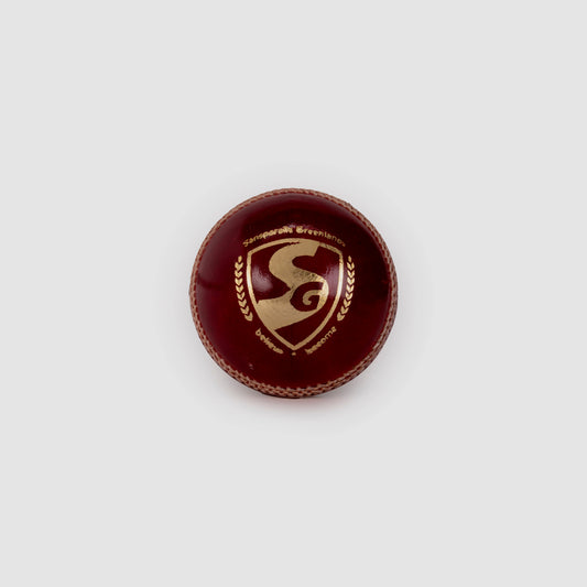 SG Test Red Leather Cricket Ball