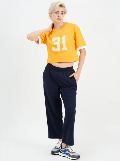 SG H2WTP83483 Women Navy Track Pant