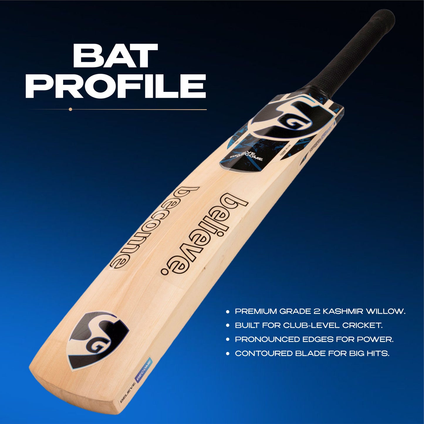 SG Boundary Classic Kashmir Willow Cricket Bat