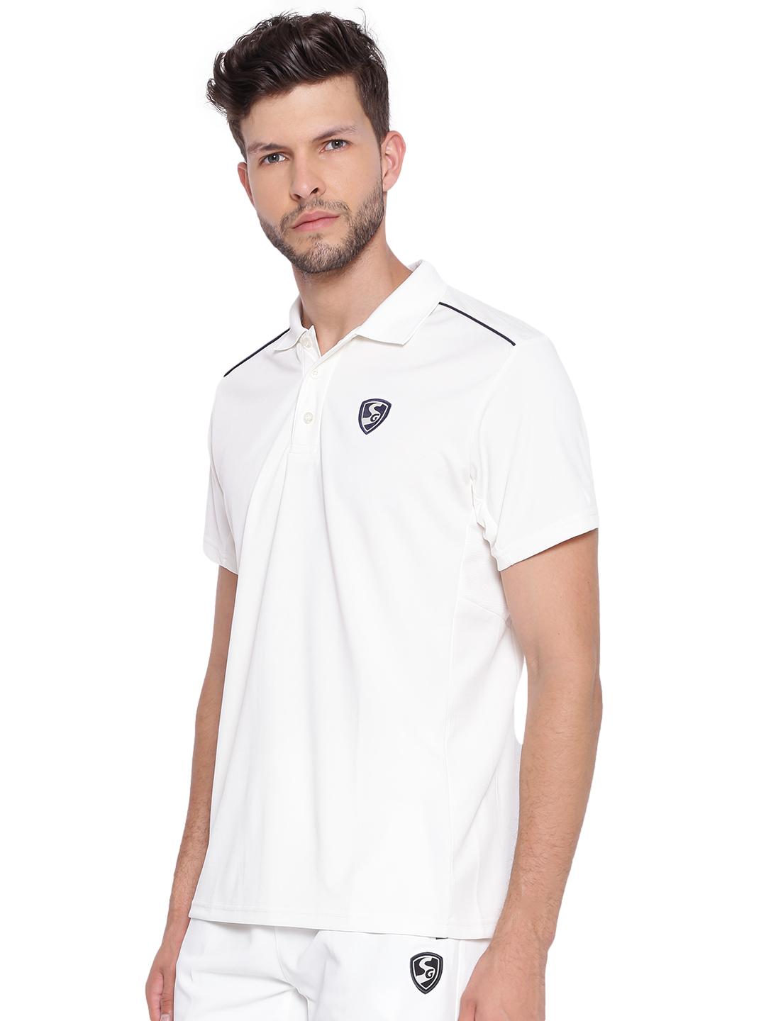 SG Century 2 0 Half Sleeve Shirt Cricket Whites