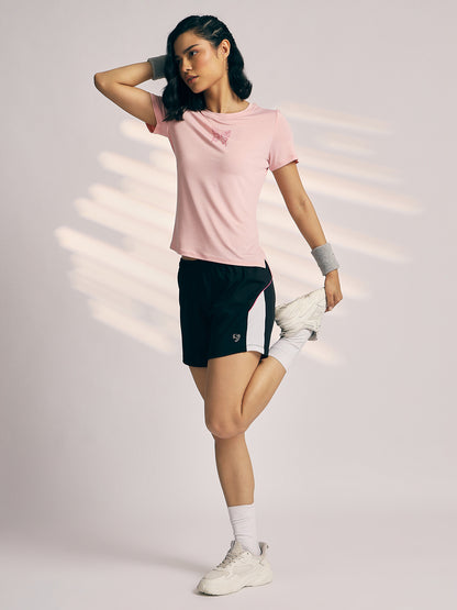 SHORTS WOMEN SG H3WS8271 BLACK/WHITE