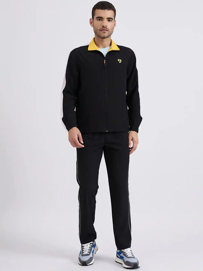 SG H2MTS84062 Men Black Tracksuit