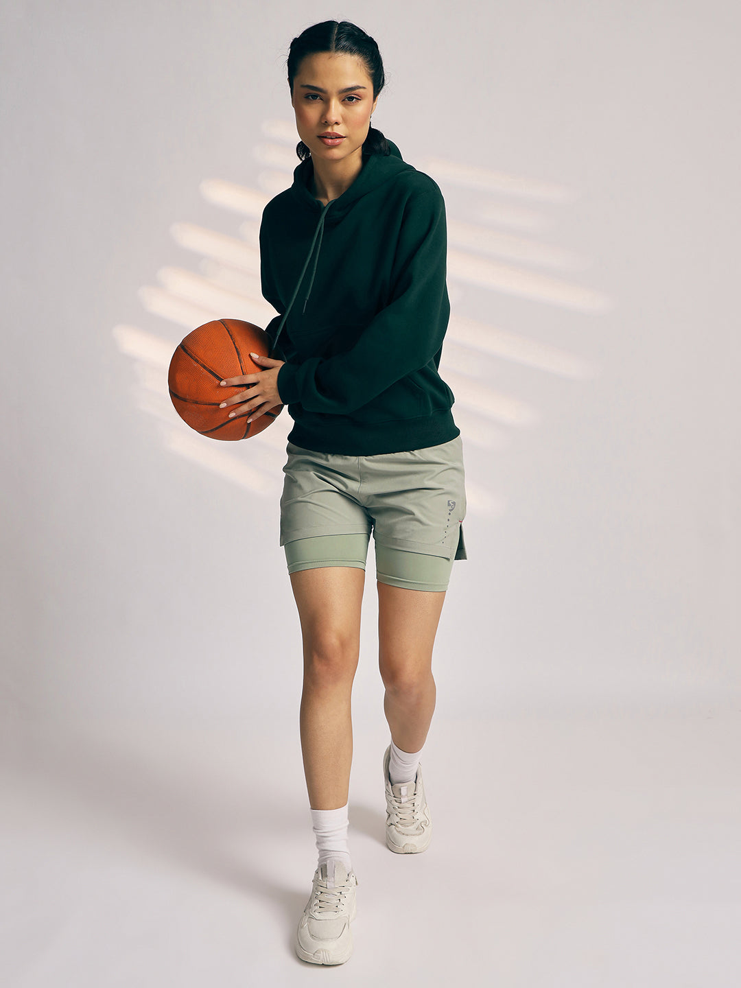 SHORTS WOMEN SG H3WS8272 JADE GREEN