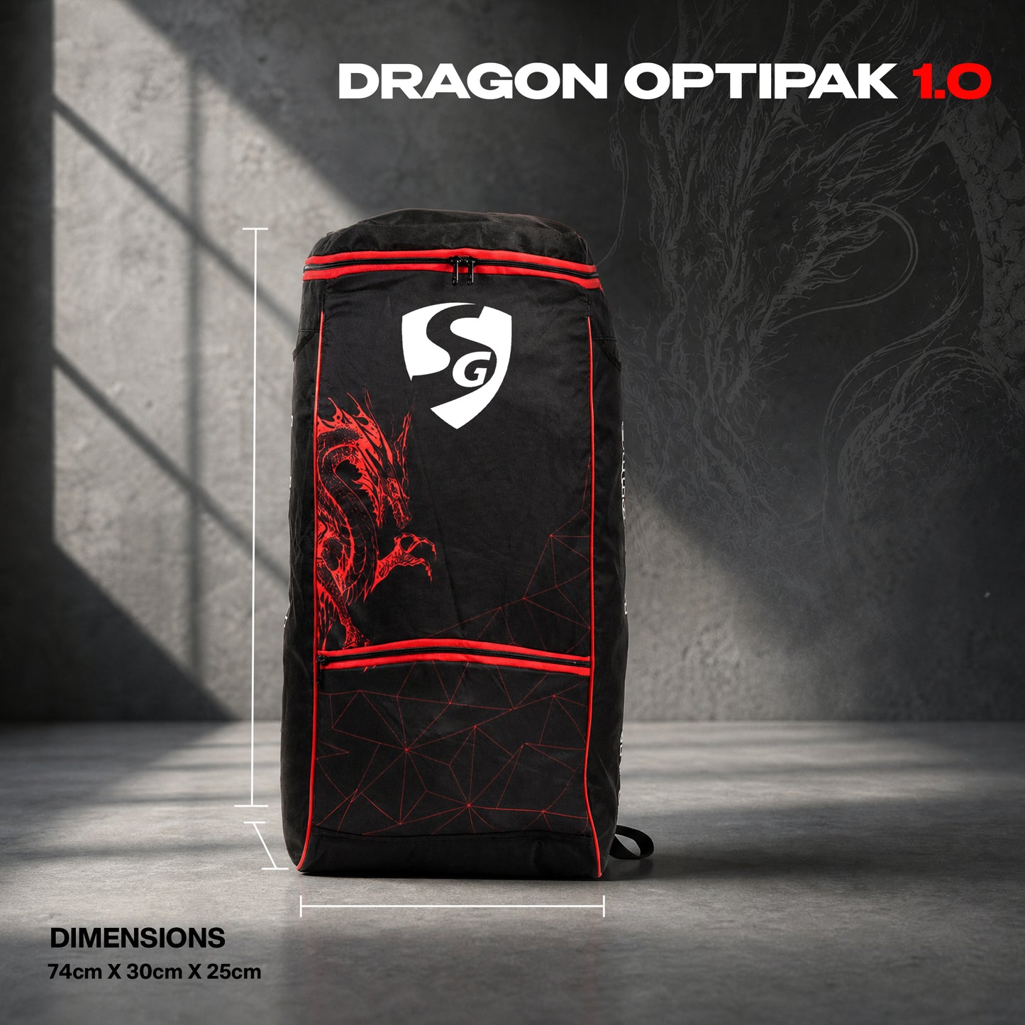 SG Dragon Optipak Duffle 1.0 Cricket Kit Bag