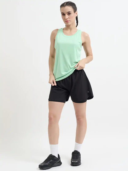 SG H2WS83282 Women Black Shorts