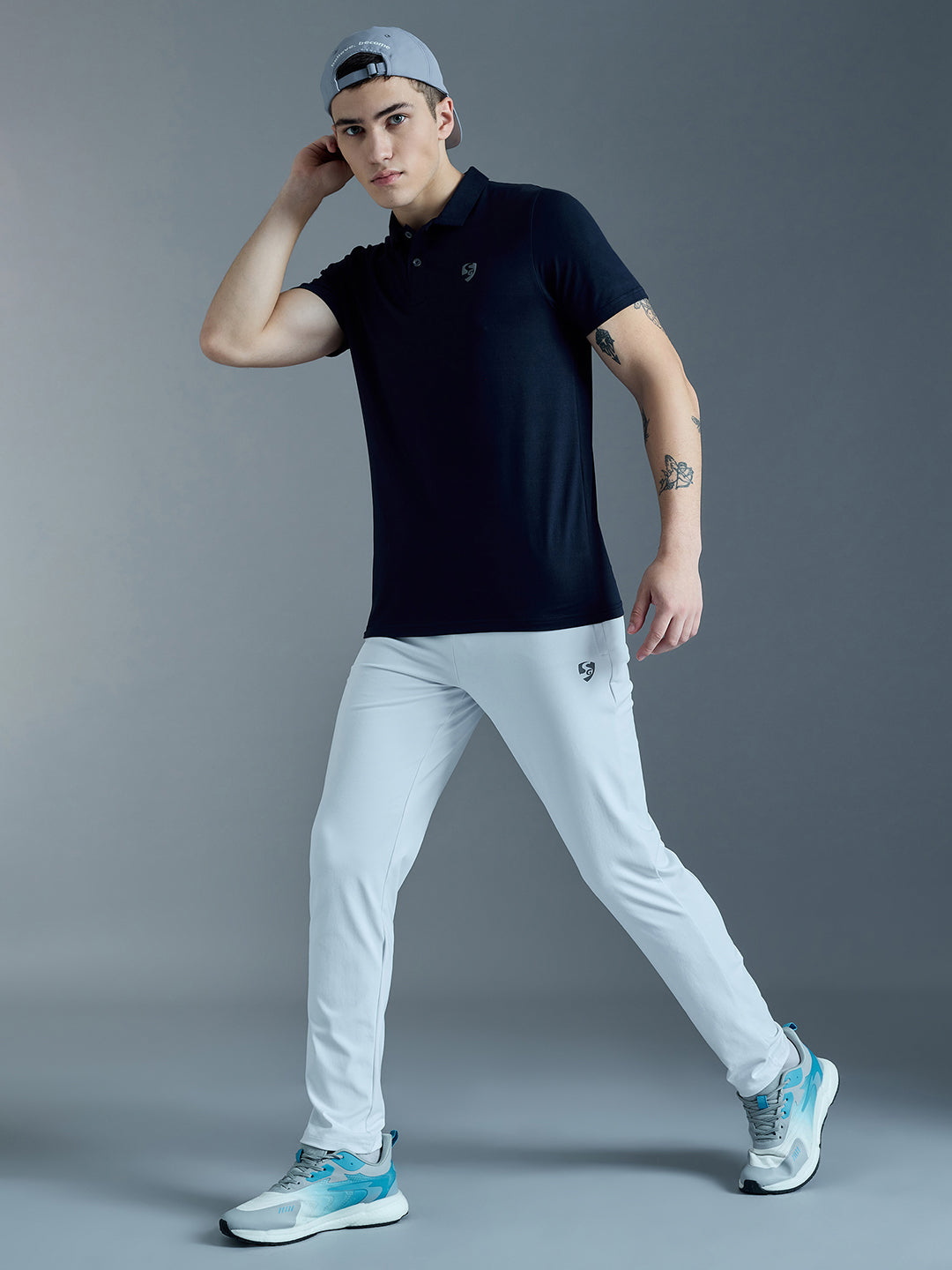 SG Poly Spandex COR Polo T-Shirt For Men And Boys