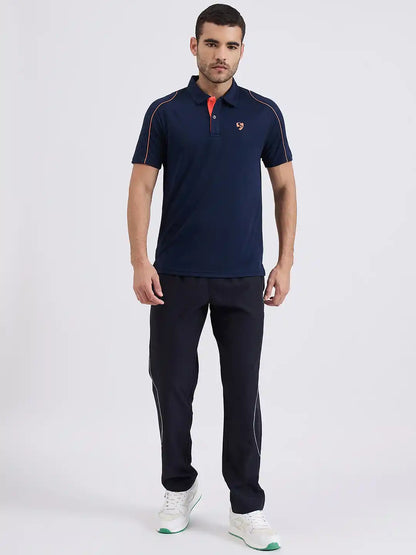 SG H1MP83792 Men Navy/Navy Polo T-Shirt