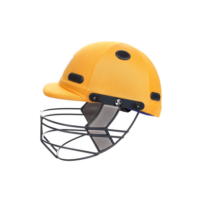 SG Acetech Coloured Cricket Helmet (Yellow)