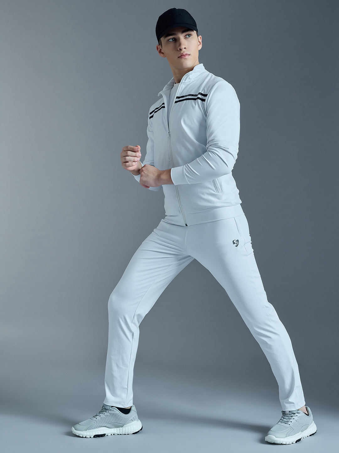 Unpar by SG Track Suit For Mens & Boys, White | Ideal for Trail Running, Fitness & Training, Jogging, Gym Wear & Fashion Wear