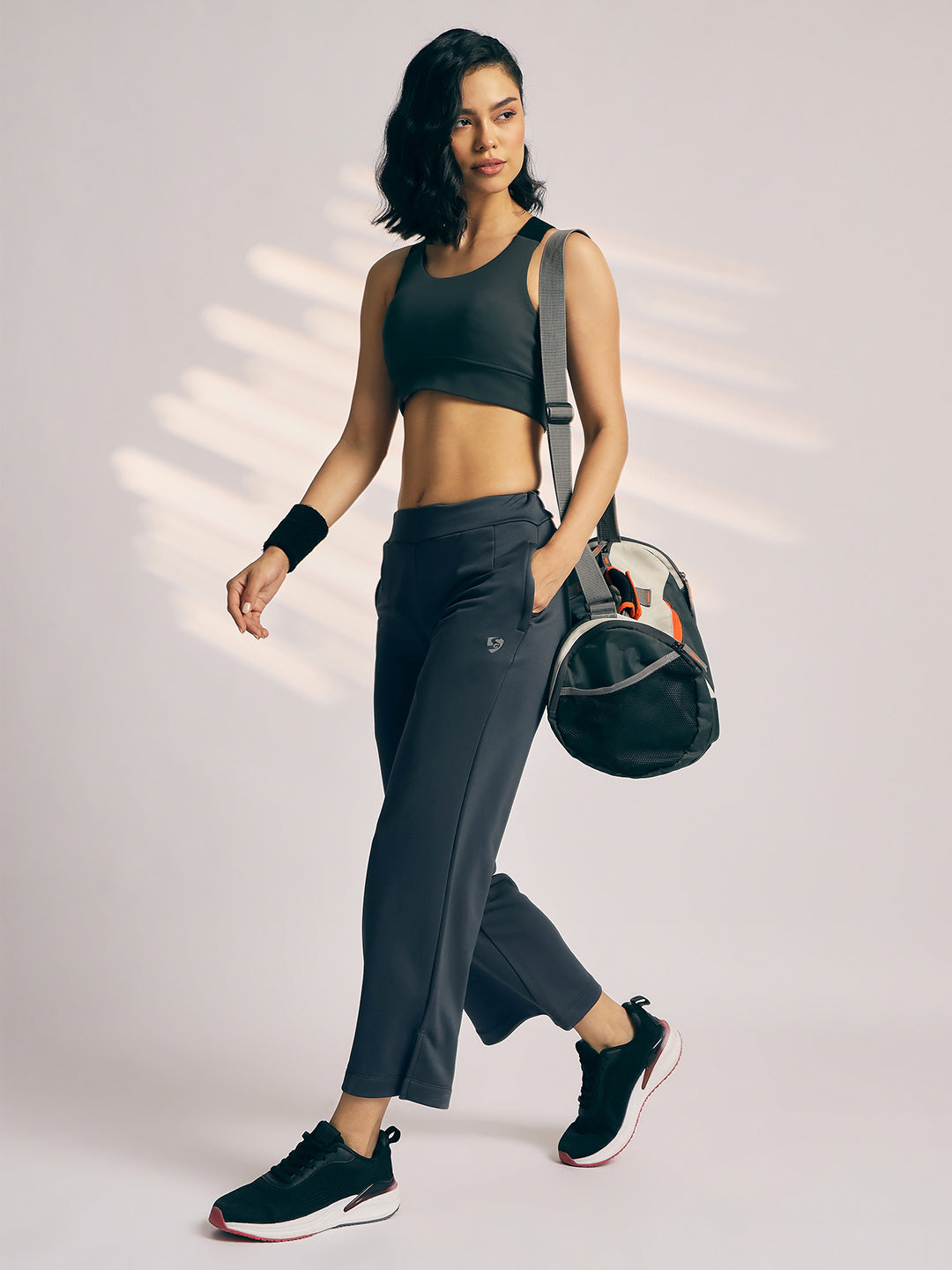 TRACK PANT WOMEN SG H3WTP8283 MID GREY