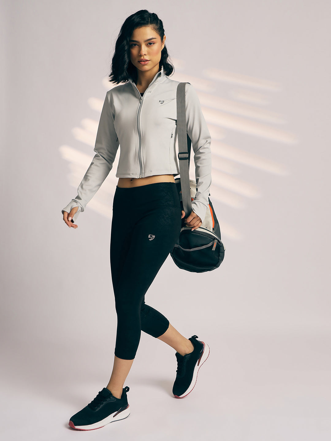 JACKET WOMEN SG H3WJ8287 LIGHT GREY