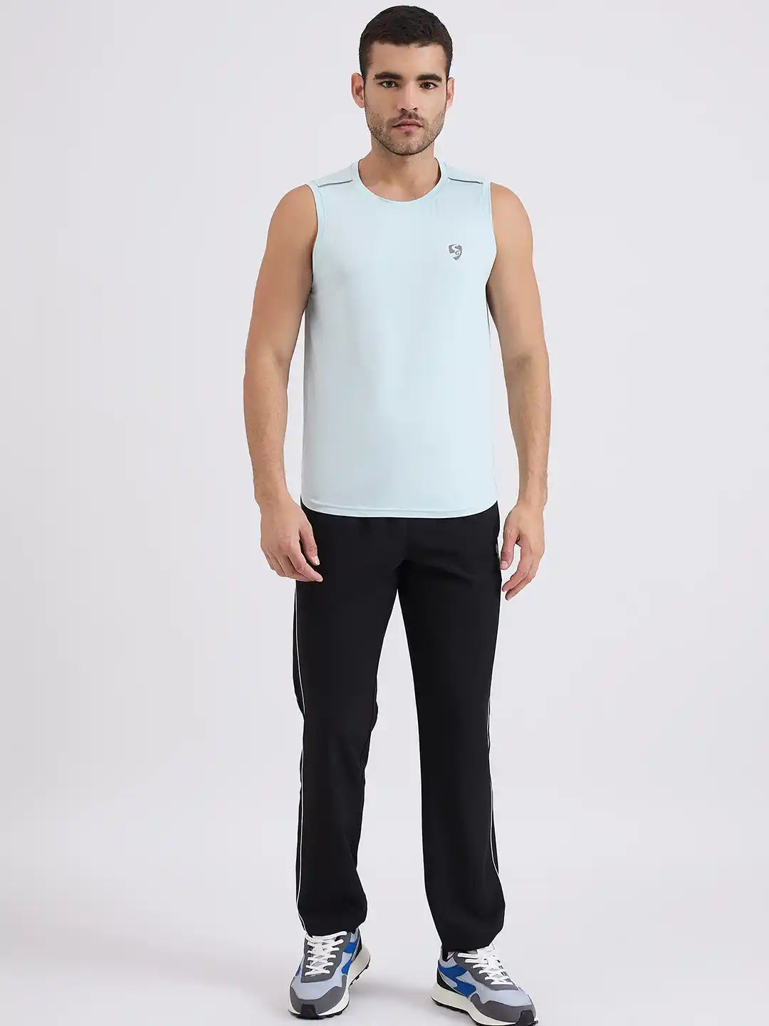 SG H1MTP84012 Men Black Track Pant