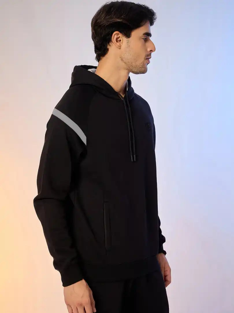 HOODIE MEN SG H4MH8248 BLACK