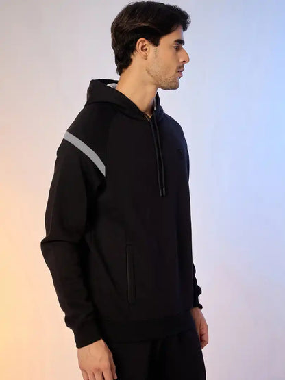 HOODIE MEN SG H4MH8248 BLACK