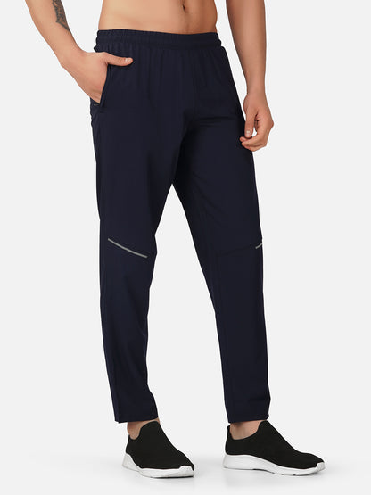 SG Regular Comfort Fit Track Pant For Mens & Boys, Navy Blue & Jet Black | Ideal for Trail Running, Fitness & Training, Jogging, Gym Wear & Fashion Wear