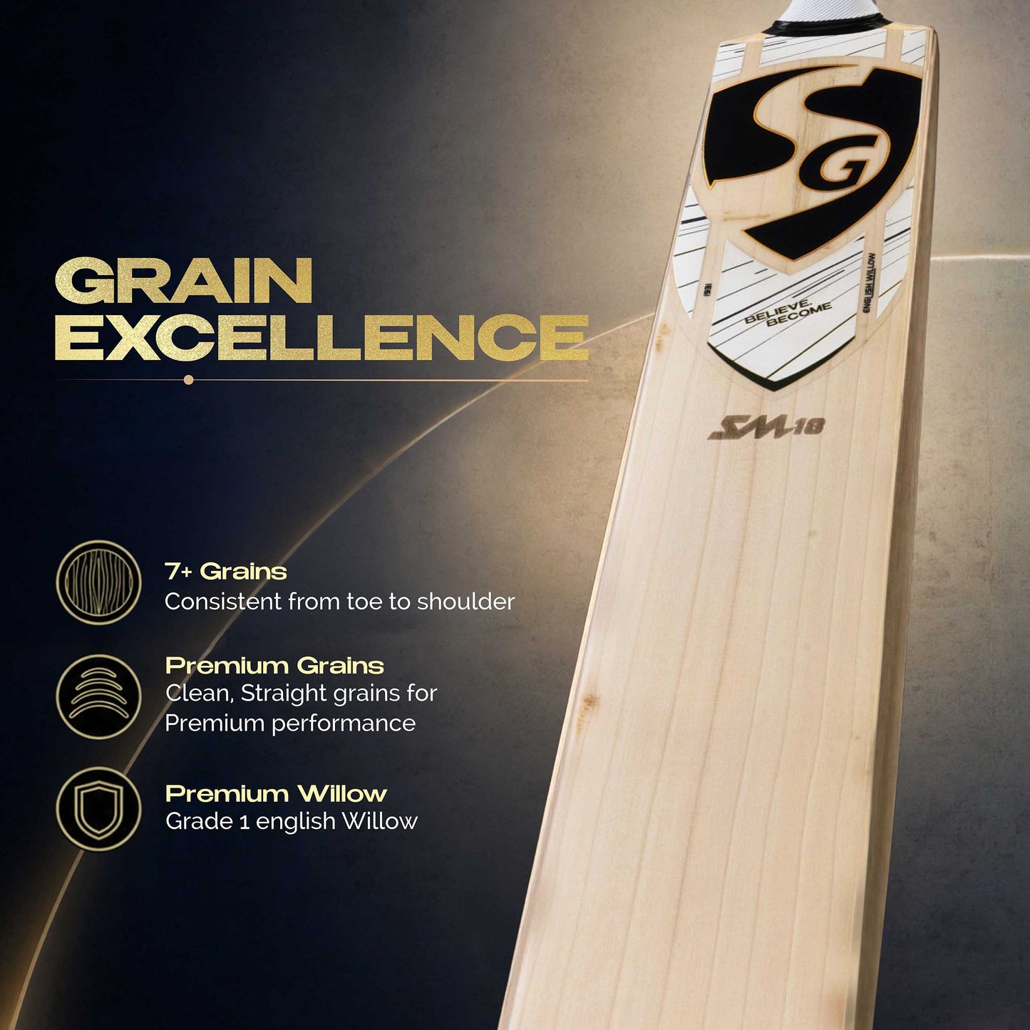 SG SM 18 English Cricket Bat