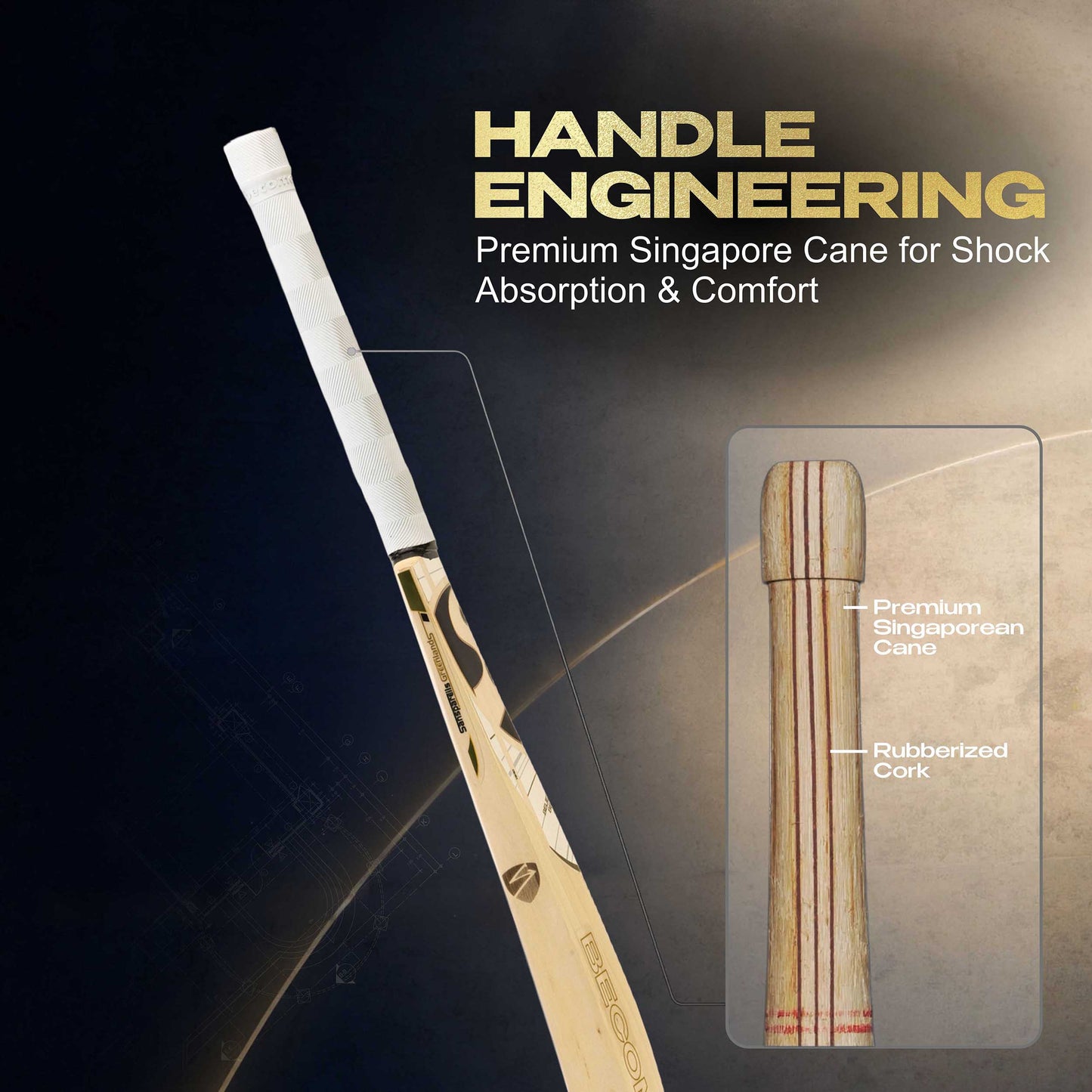 SG SM 18 English Cricket Bat