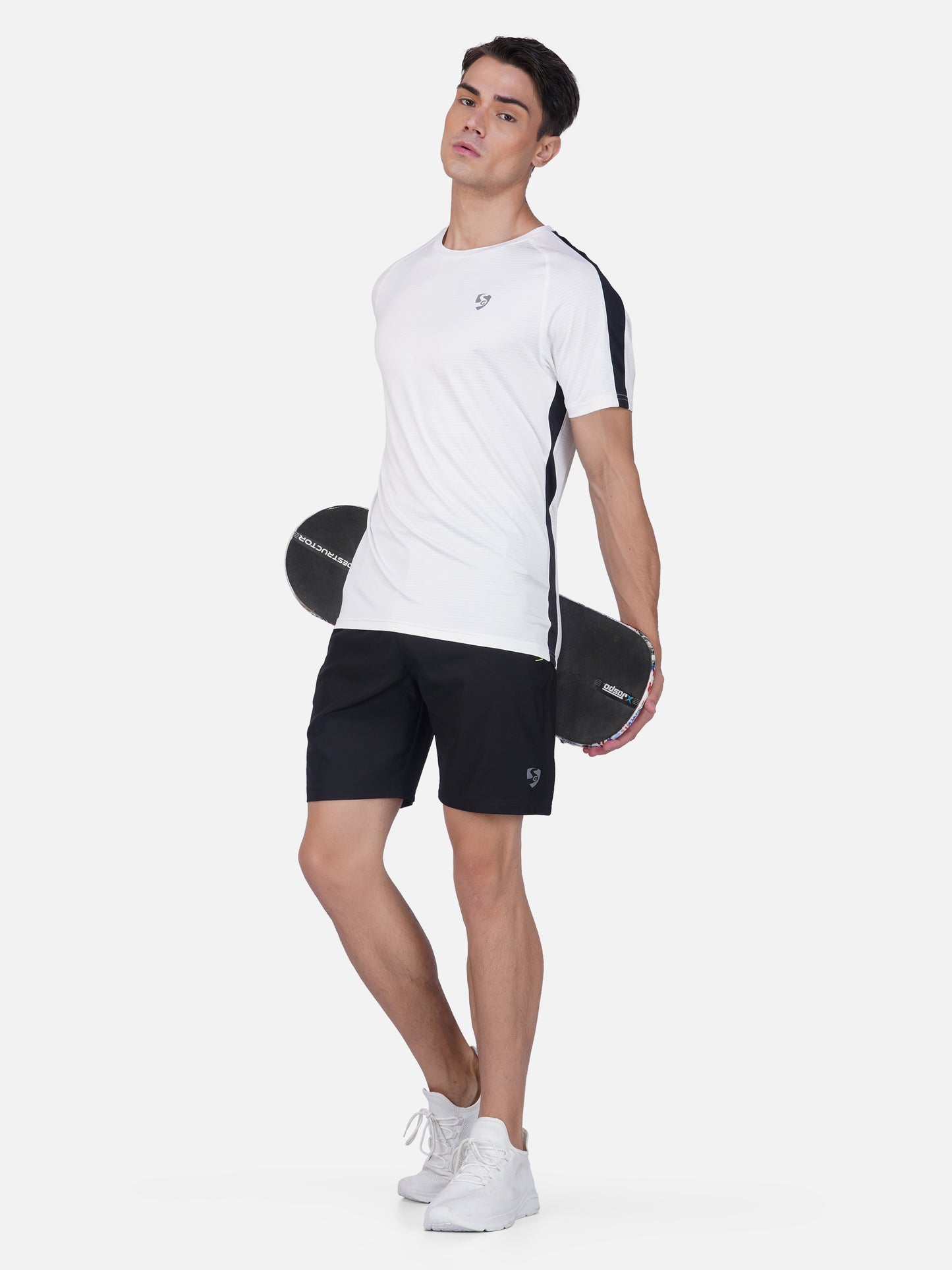 SG Men's Round Neck T-Shirt for Men & Boys | Ideal for Trail Running, Gym Fitness & Training, Jogging, Regular & Fashion Wear