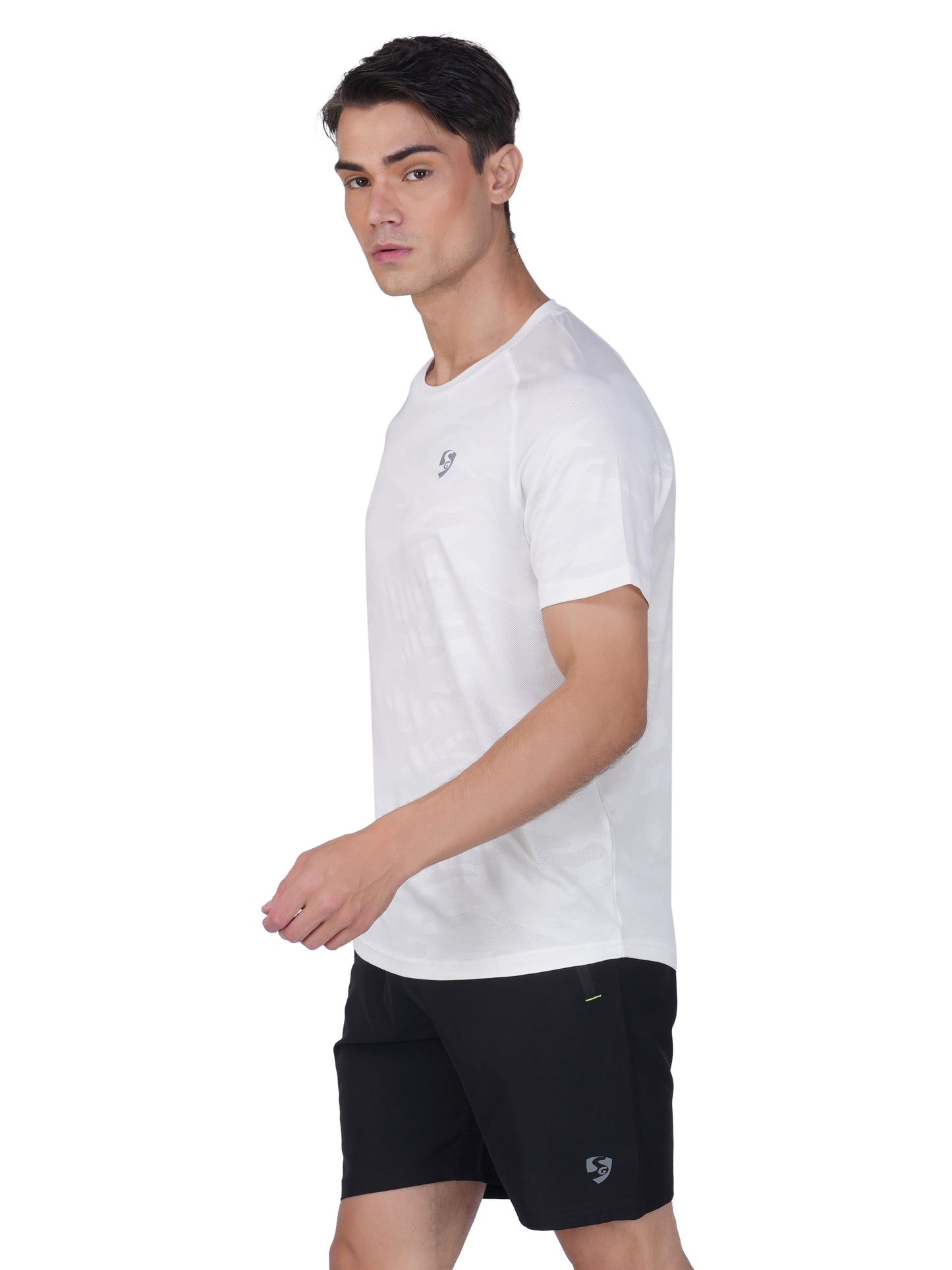 SG Men's Round Neck T-Shirt for Men & Boys | Ideal for Trail Running, Gym Fitness & Training, Jogging, Regular & Fashion Wear