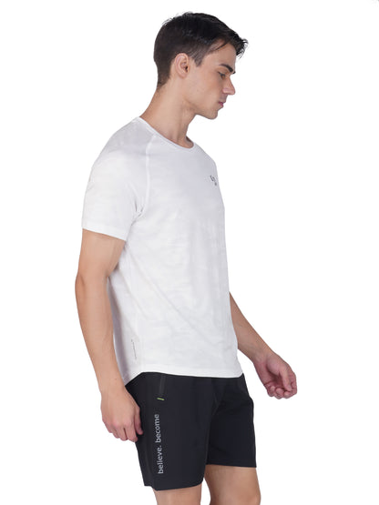 SG Men's Round Neck T-Shirt for Men & Boys | Ideal for Trail Running, Gym Fitness & Training, Jogging, Regular & Fashion Wear