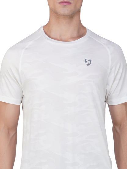 SG Men's Round Neck T-Shirt for Men & Boys | Ideal for Trail Running, Gym Fitness & Training, Jogging, Regular & Fashion Wear