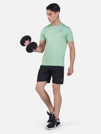 SG Men's Round Neck T-Shirt for Men & Boys | Ideal for Trail Running, Gym Fitness & Training, Jogging, Regular & Fashion Wear