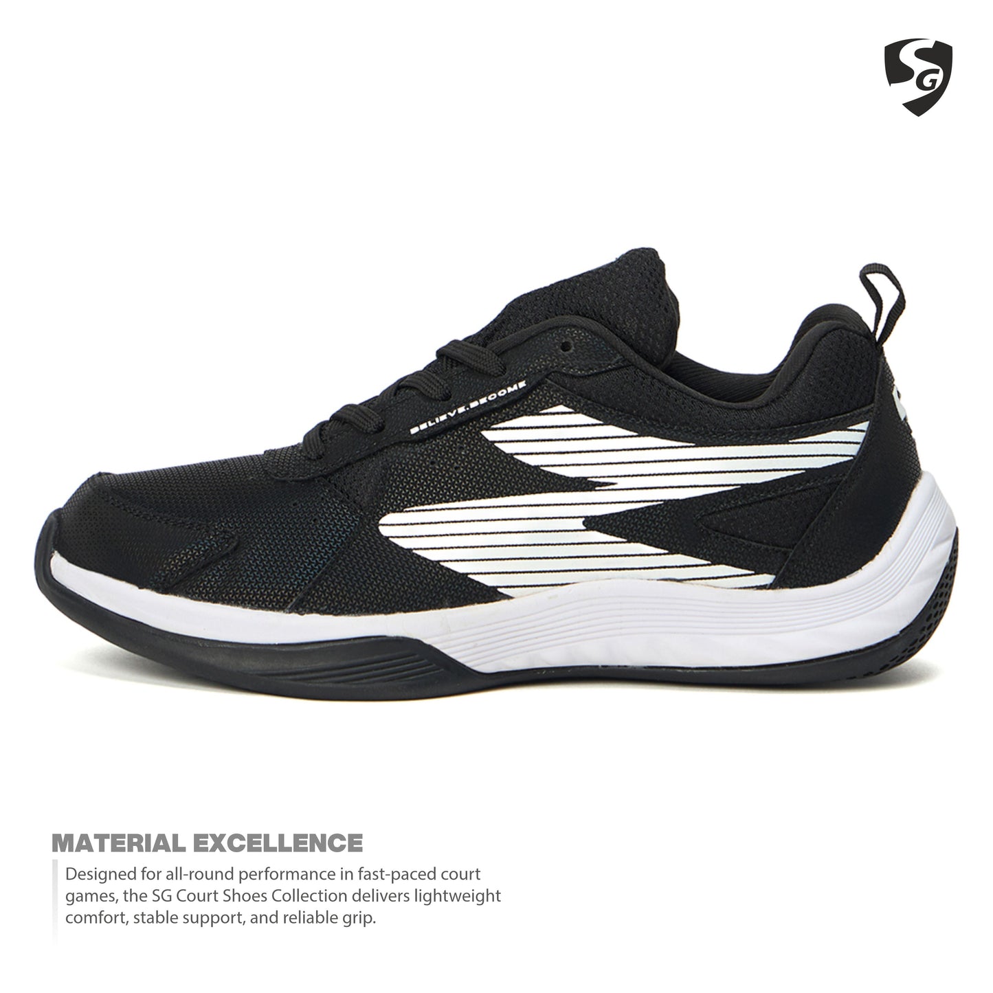 SG EASE Shoes Black/White