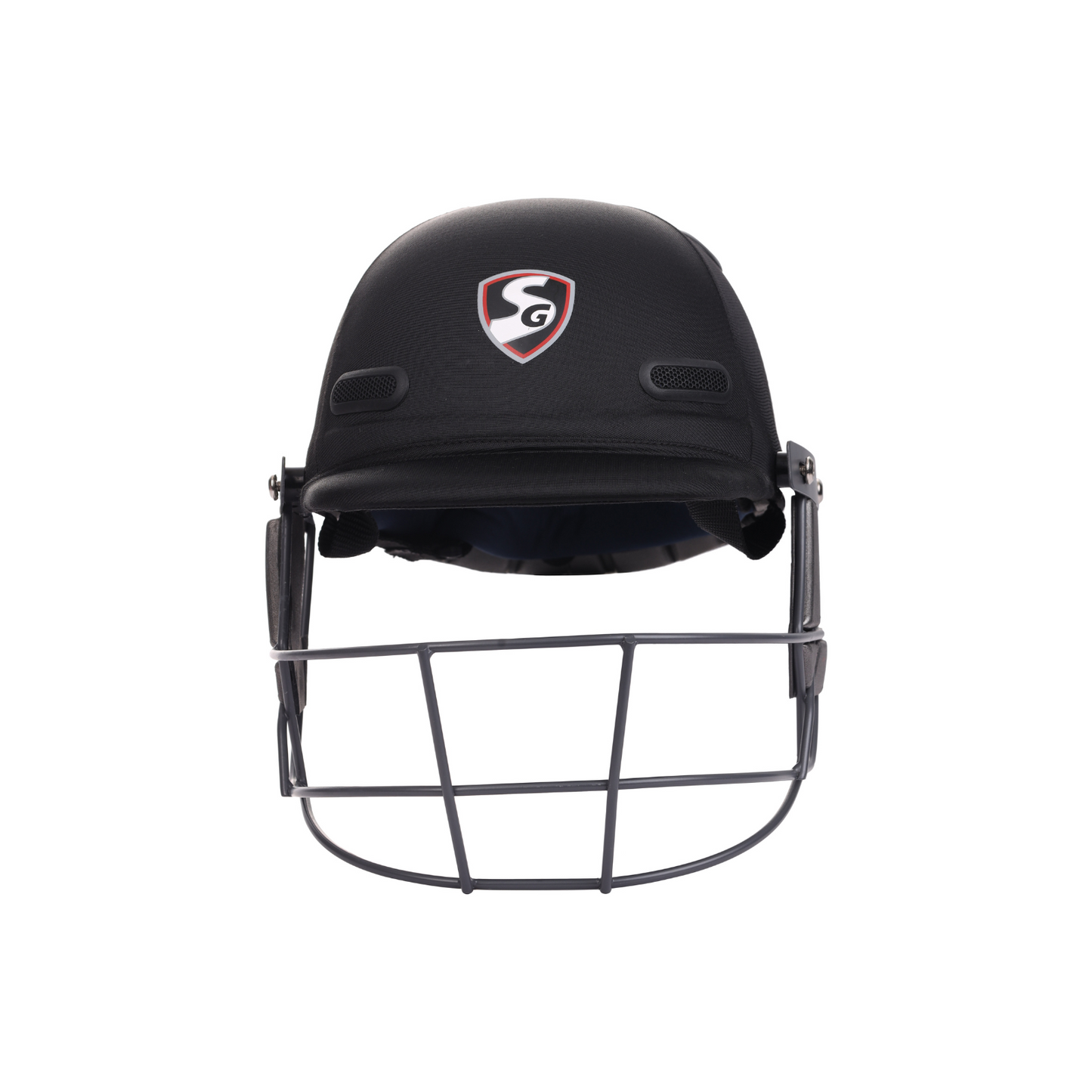 SG Acetech Coloured Cricket Helmet (Black)