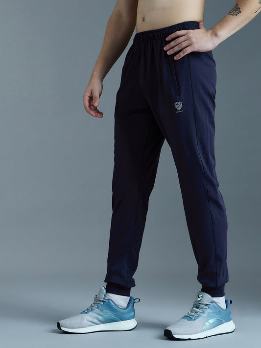 SG Men's Navy Jogger | Ideal for Trail Running, Fitness & Training, Jogging, Regular & Fashion Wear