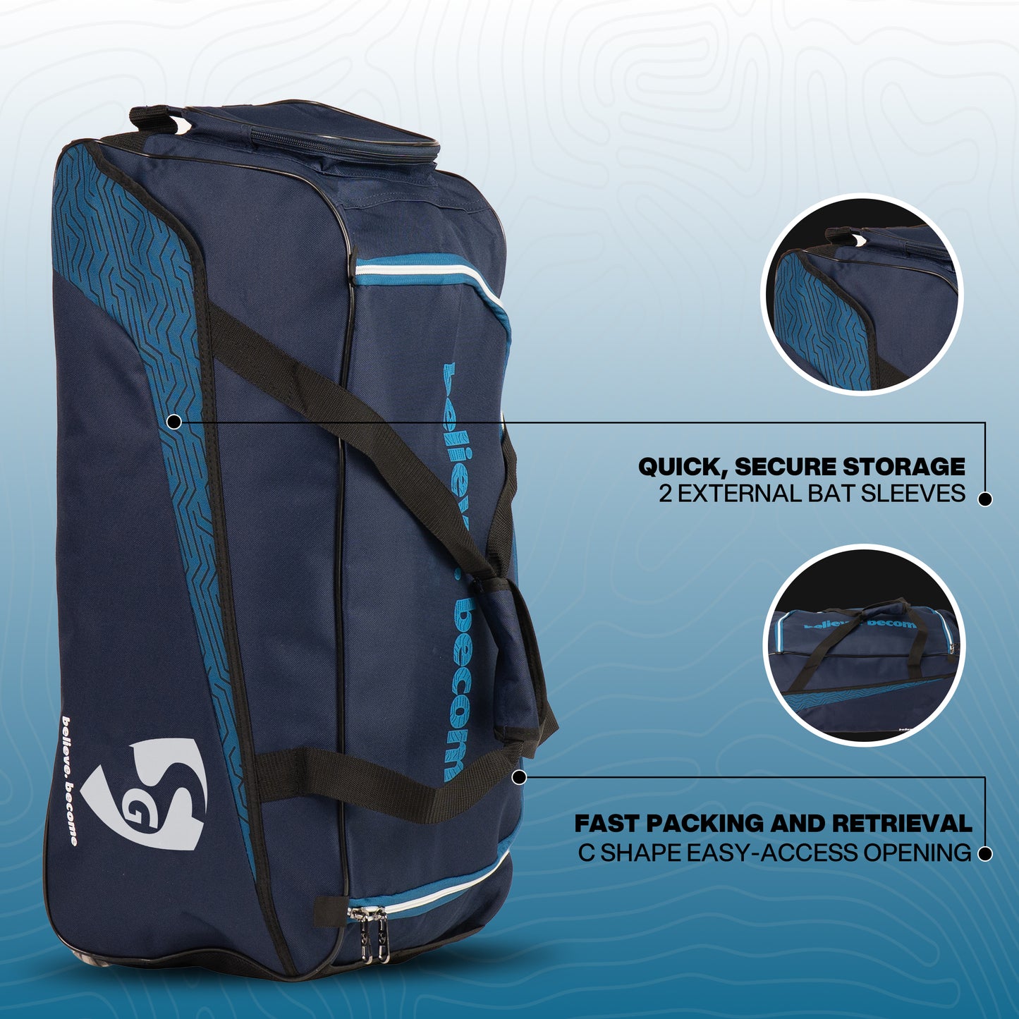 Kit Bag SG CLUBPAK PLUS TROLLEY