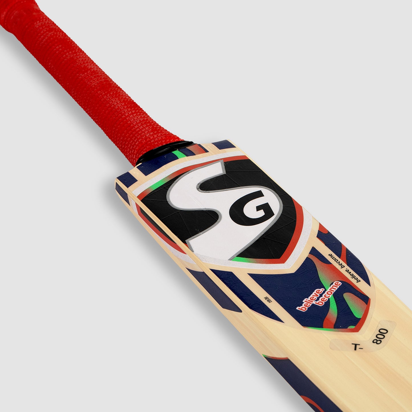 SG Kashmir Willow Cricket Bat (Tennis ball) T-800