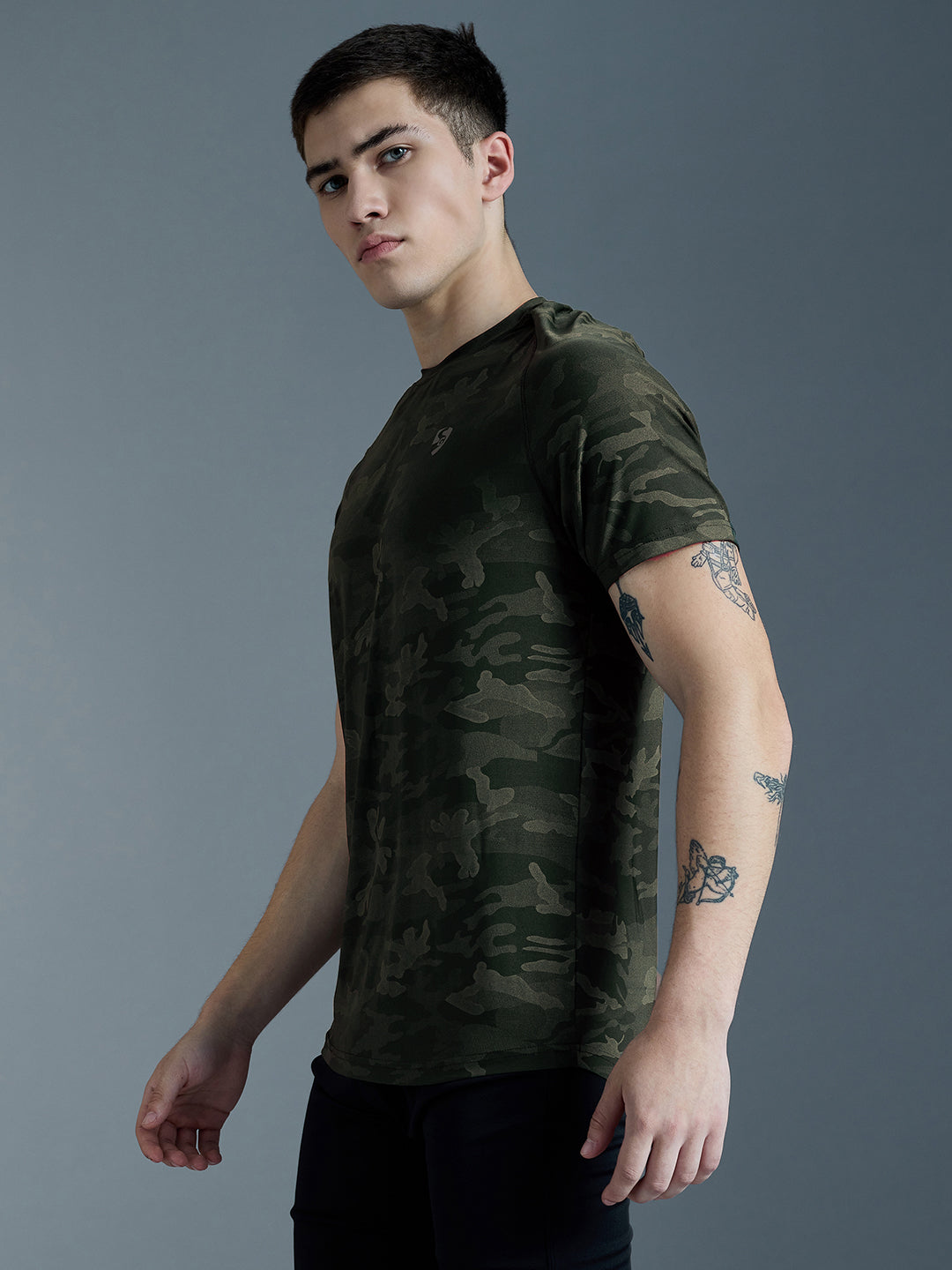 SG Camo Print COR T-Shirt For Men And Boys