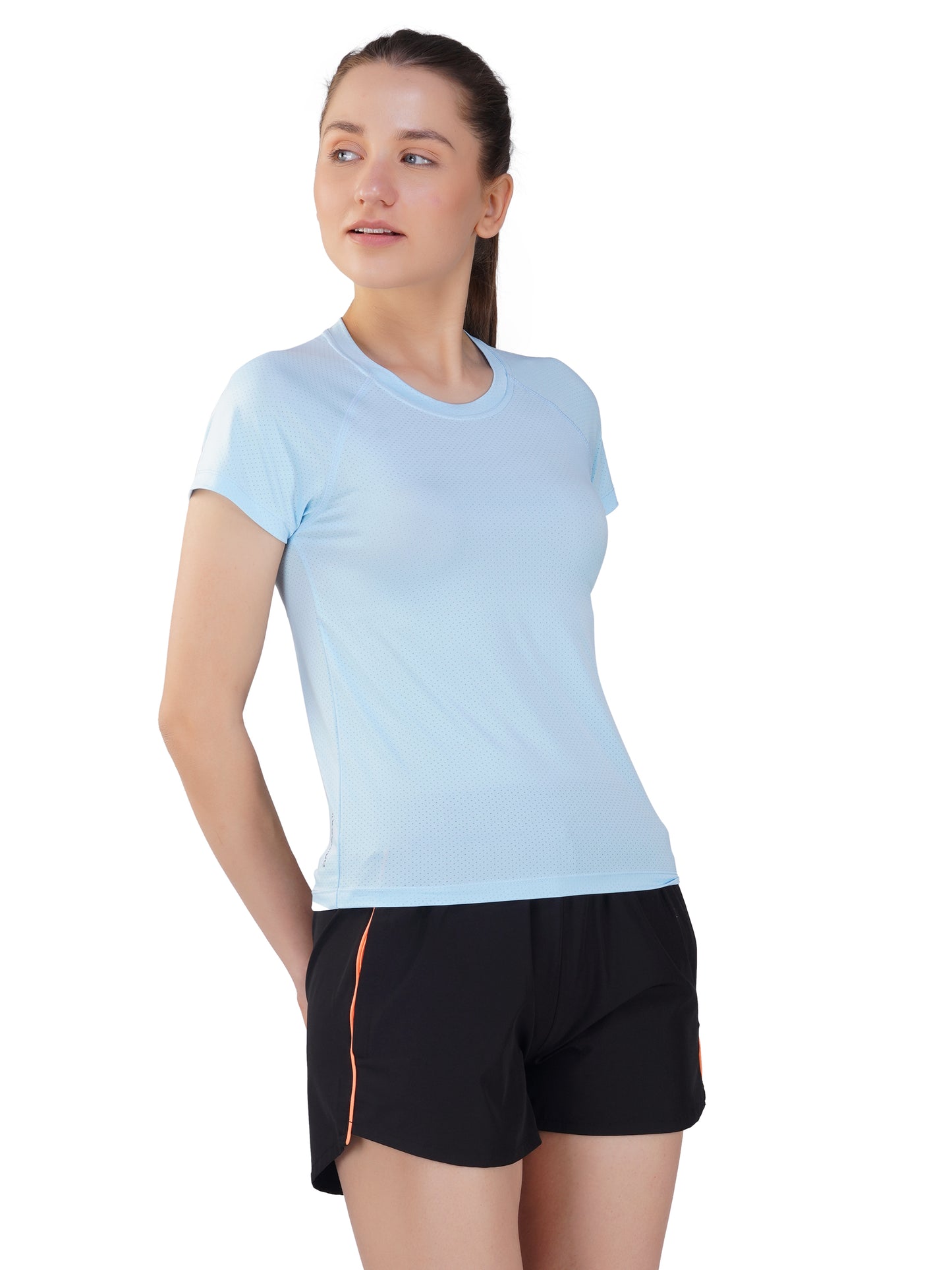 SG Women'S Round Neck T-Shirt for Womens & Girls | Ideal for Trail Running, Gym Fitness & Training, Jogging, Regular & Fashion Wear