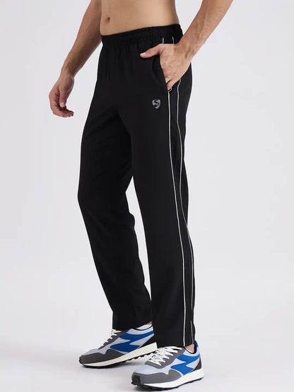 SG H1MTP84012 Men Black Track Pant