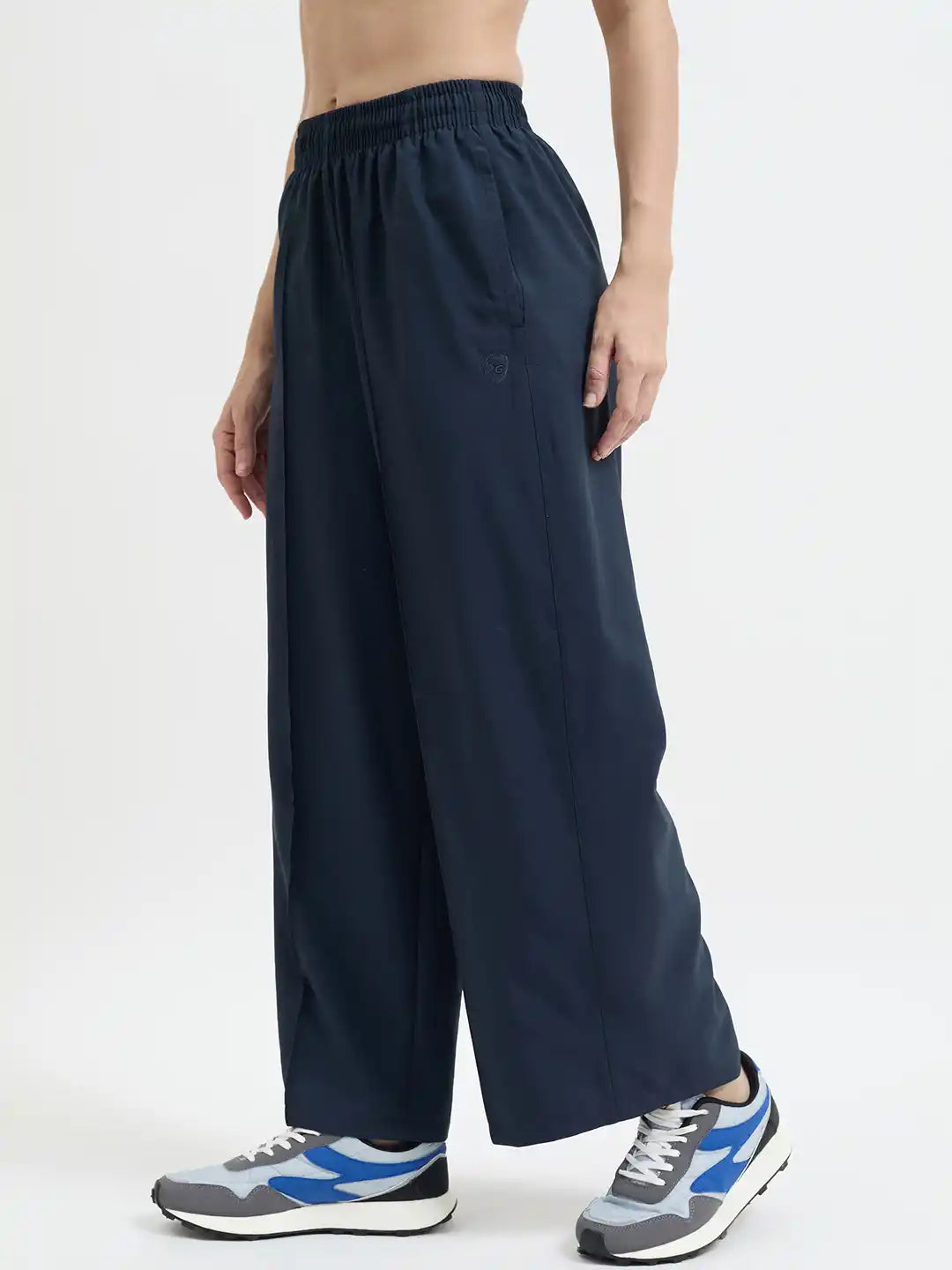 SG H2WTP83432 Women Navy Track Pant