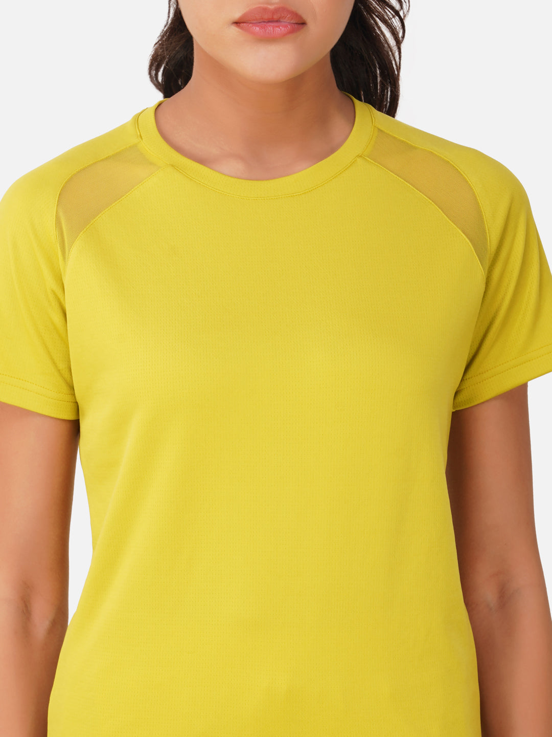 SG Round Neck Regular Comfort Fit T-Shirt For Womens & Girls, Lime Green, Egg White & Dark Pink | Ideal for Trail Running, Fitness & Training, Jogging, Gym Wear & Fashion Wear