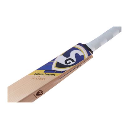 SG IK Players English Willow Cricket Bat with SG|Str8bat Sensor (Ishan Kishan Series)