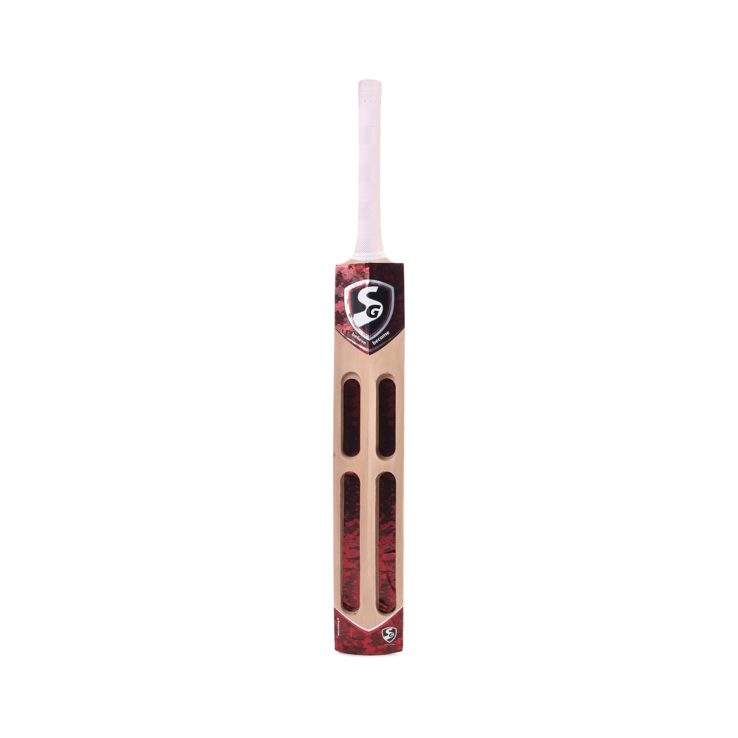 SG T-1200 Kashmir Willow Scoop Bat for Tennis Cricket Ball