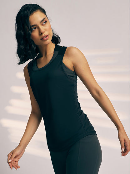 T.VEST WOMEN SG H3WV8254 COAL