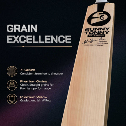SG Sunny Tonny Classic Black English Willow Cricket Bat