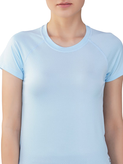 SG Women'S Round Neck T-Shirt for Womens & Girls | Ideal for Trail Running, Gym Fitness & Training, Jogging, Regular & Fashion Wear