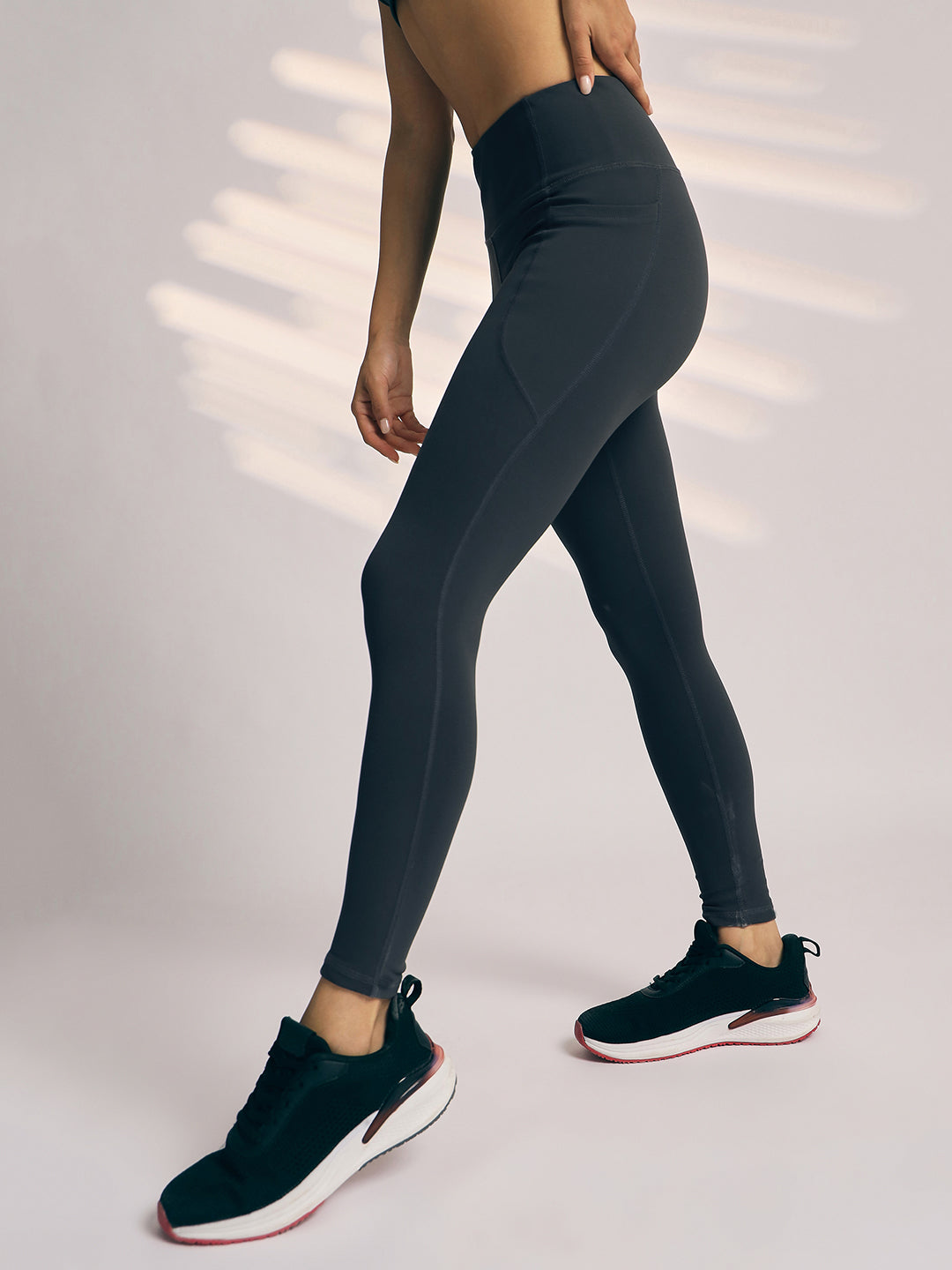 LEGGINGS WOMEN SG H3WL8275 DARK GREY